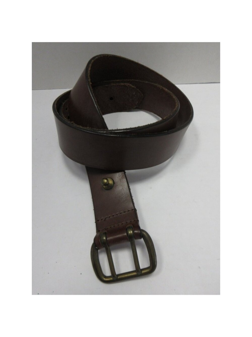 VINTAGE Polo Ralph Lauren Belt 40 Leather Double Prong Classic England